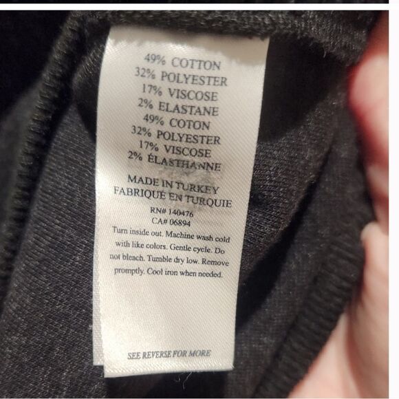 Faherty Legends Black Jogger Hoodie Two Piece Matching Set Size L - Picture 8 of 8